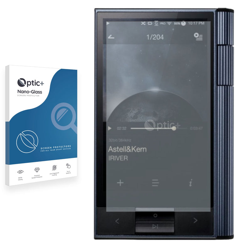 Optic+ Nano Glass Screen Protector for Astell&Kern AK KANN