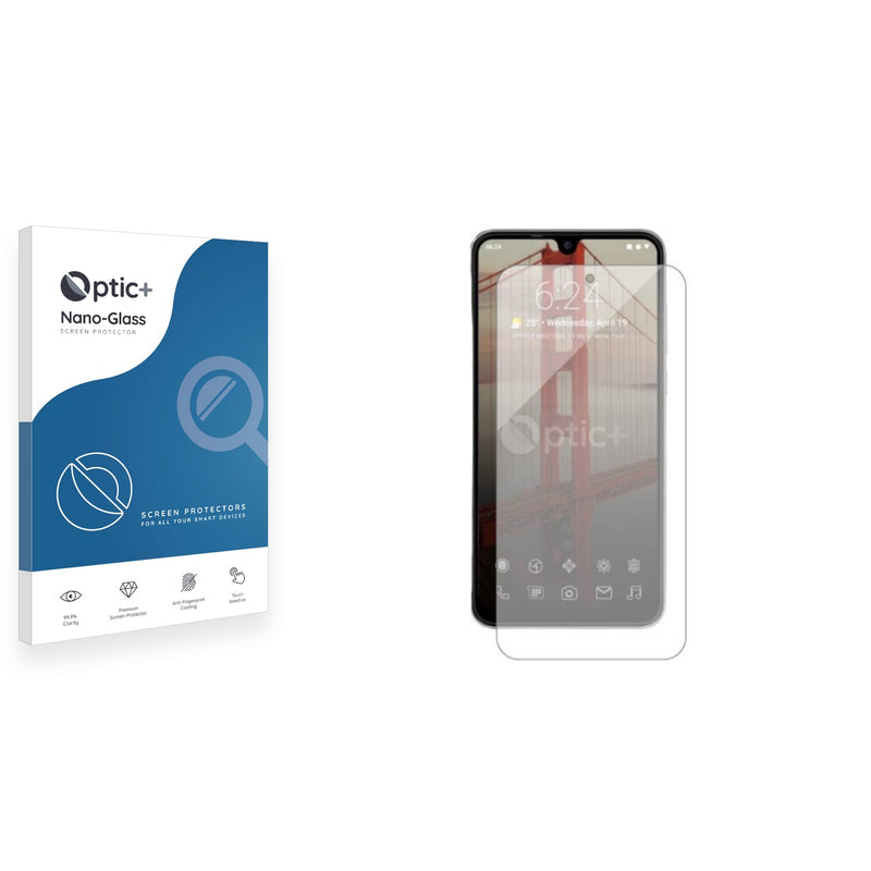 Optic+ Nano Glass Screen Protector for ClearPHONE 624-A