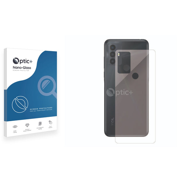 Optic+ Nano Glass Rear Protector for TCL 30 SE (Back)