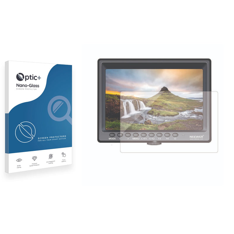 Optic+ Nano Glass Screen Protector for Neewer F100 7" Field Monitor