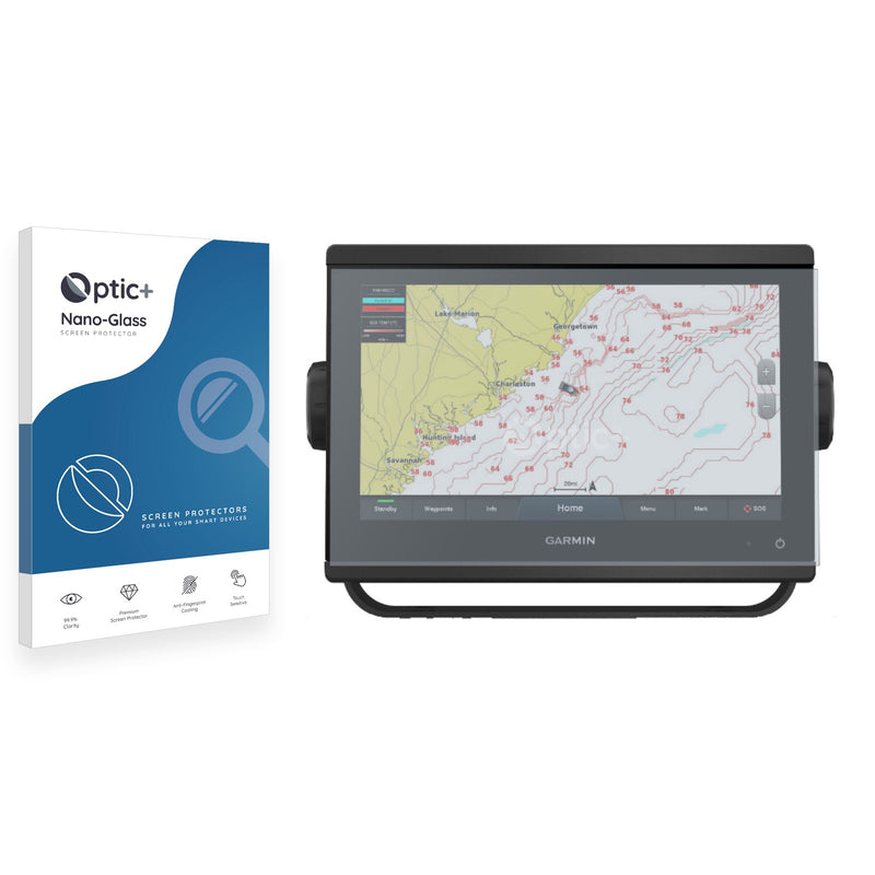 Optic+ Nano Glass Screen Protector for Garmin GPSMAP 923