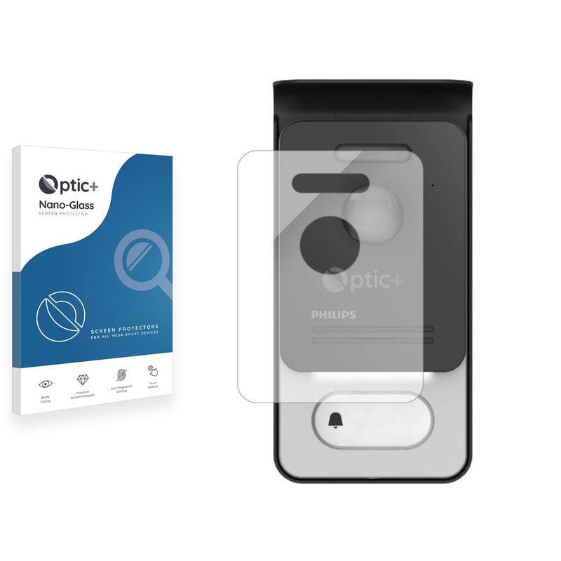 Optic+ Nano Glass Screen Protector for Philips WelcomeEye Compact