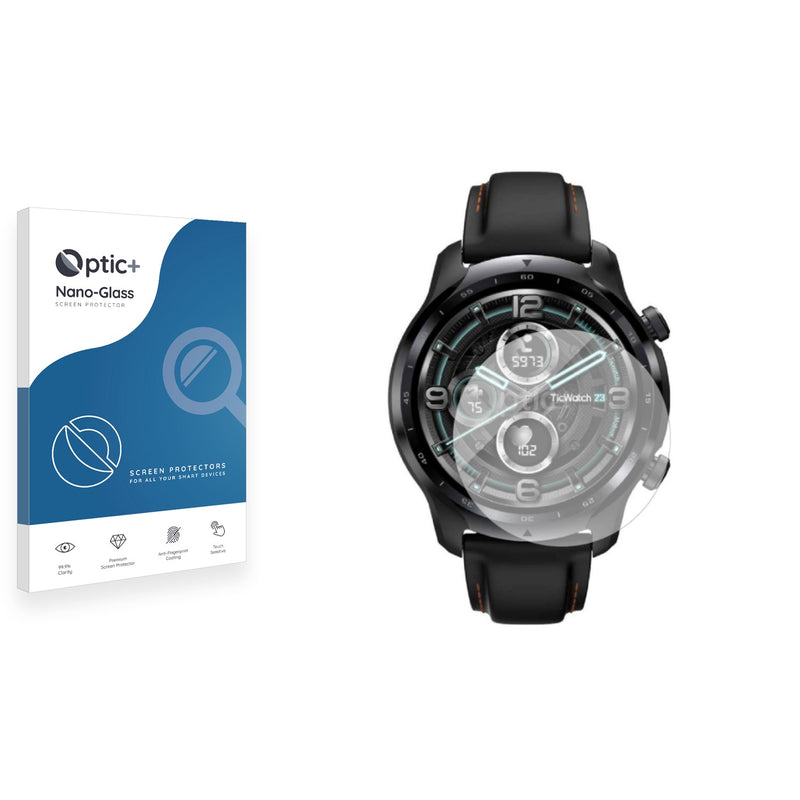 Optic+ Nano Glass Screen Protector for Mobvoi Ticwatch Pro 3