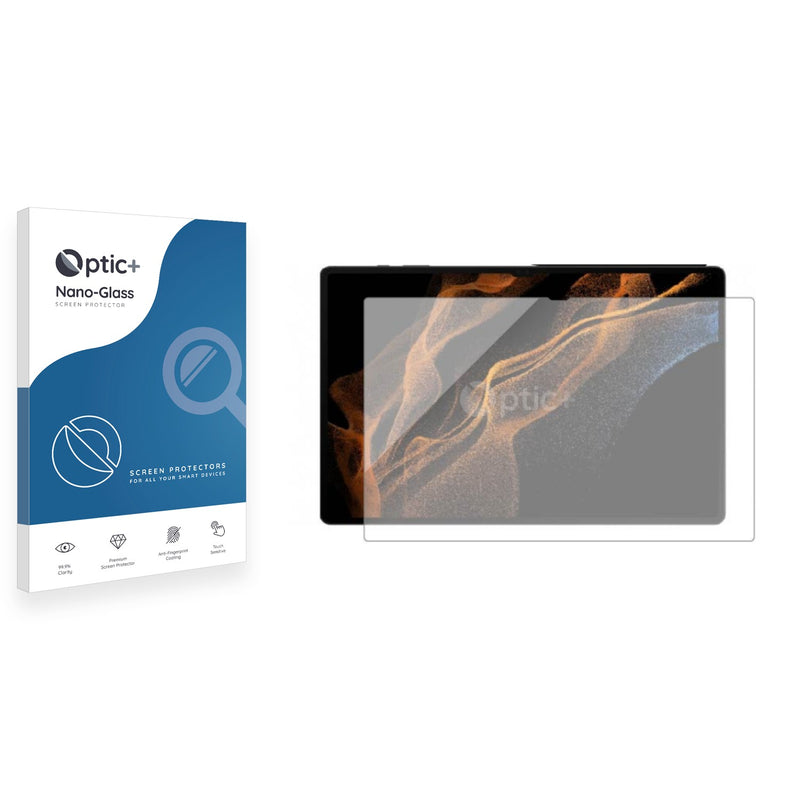 Optic+ Nano Glass Screen Protector for Samsung Galaxy Tab S8 Ultra 5G