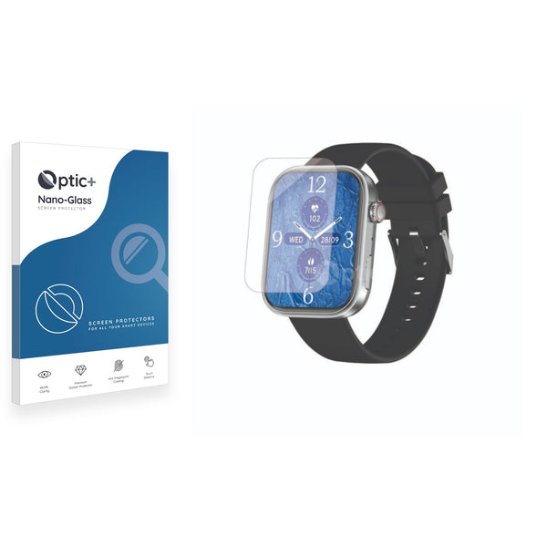 Optic+ Nano Glass Screen Protector for Kiptumtek TS63 Smartwatch