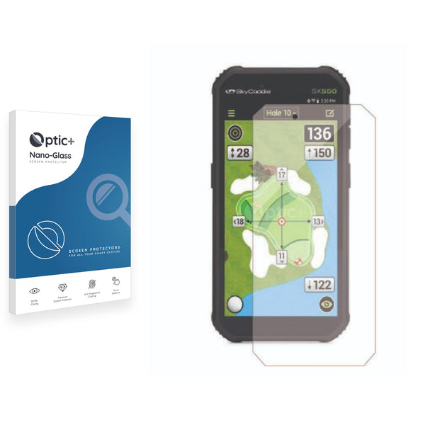 Optic+ Nano Glass Screen Protector for SkyCaddie SX550