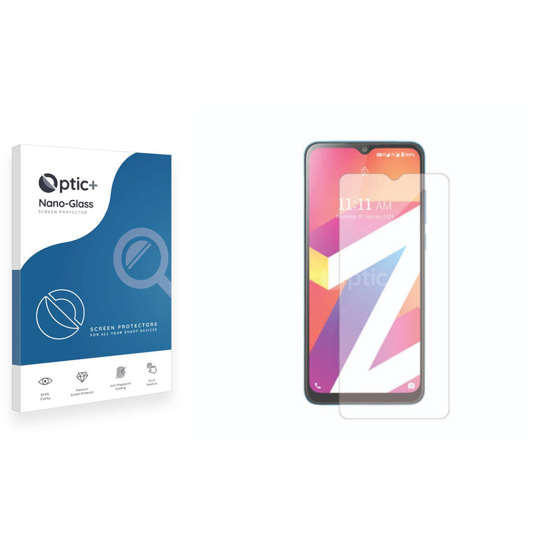 Optic+ Nano Glass Screen Protector for Lava Z3