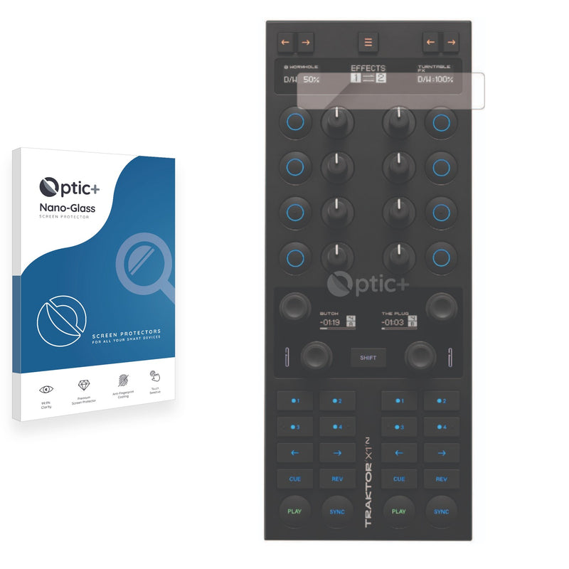 Optic+ Nano Glass Screen Protector for Native Instruments Traktor Kontrol X1 MK3