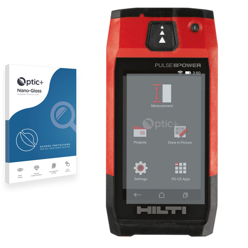 Optic+ Nano Glass Screen Protector for Hilti PD-CS