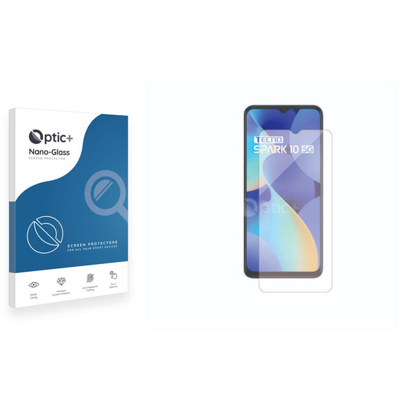 Optic+ Nano Glass Screen Protector for Tecno Spark 10 5G