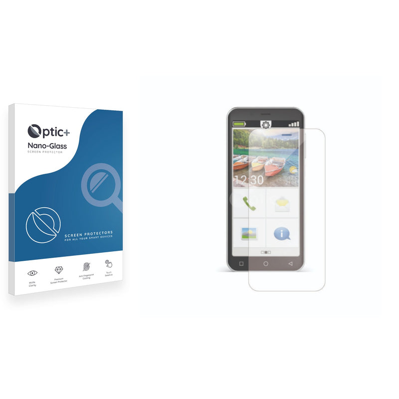 Optic+ Nano Glass Screen Protector for Emporia Smart 5 Mini