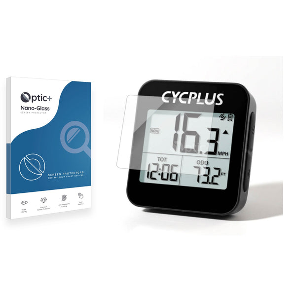 Optic+ Nano Glass Screen Protector for Cycplus GPS G1