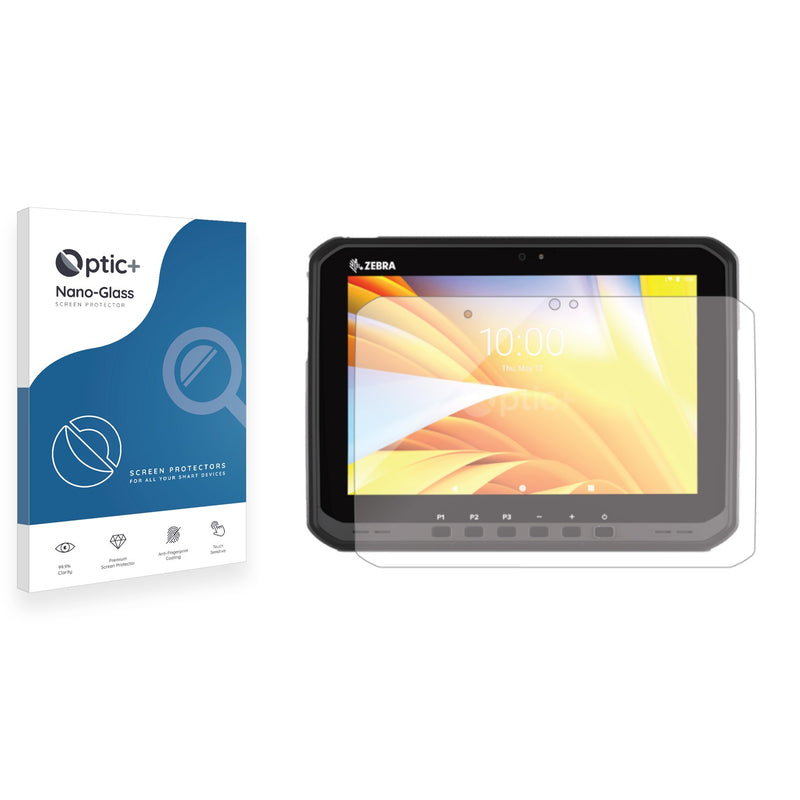 Nano Glass screen protector for Zebra ET60 Rugged Tablet