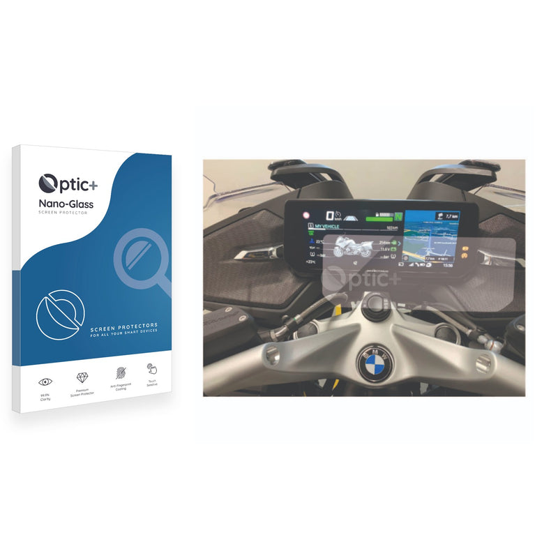 BROTECT Pellicola Protettiva Opaca Antiriflesso Per BMW R 1250 RT 2021 – TFT 10.25", Anti-impronta
