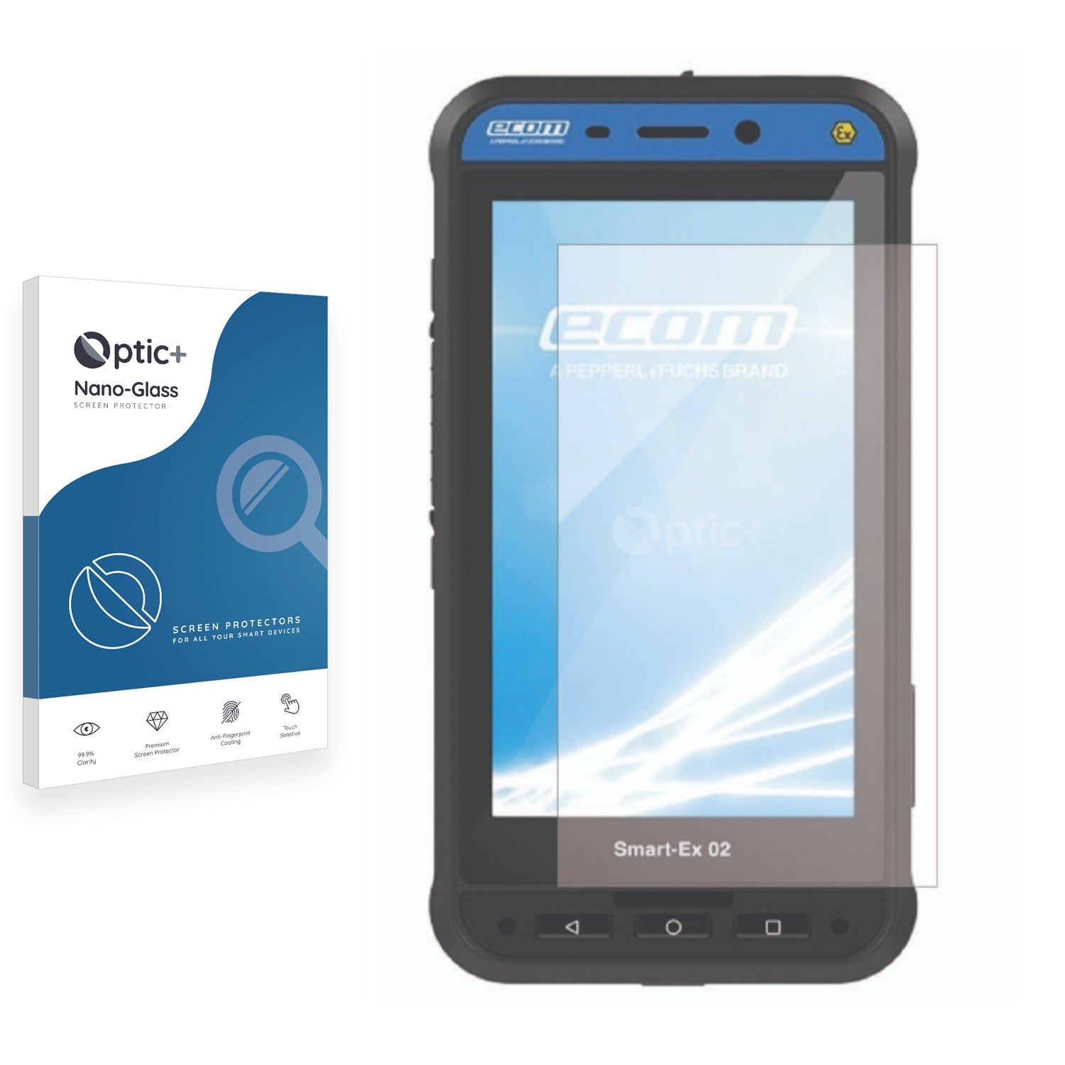 Screen Protectors for Ecom Smart-Ex 02 DZ2 - ScreenShield