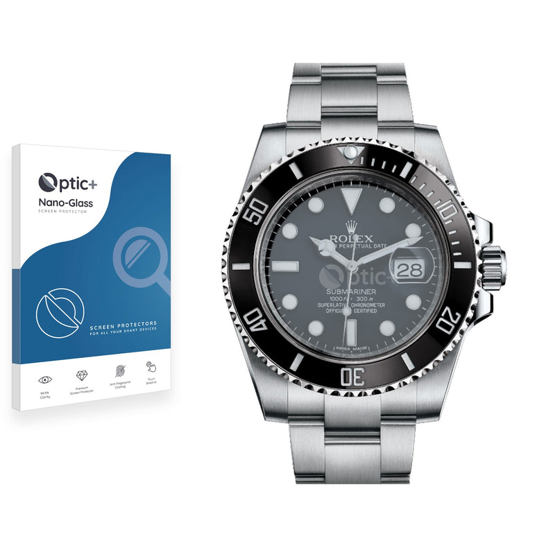 Optic+ Nano Glass Screen Protector for Rolex Submariner (Date)