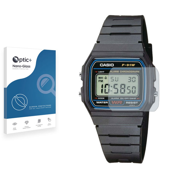 BROTECT Entspiegelungs-Schutzfolie für Casio Collection Unisex F-91W (2 Stück) Matte Displayschutz-Folie, Anti-Reflex, Anti-Fingerprint BROTECT Entspiegelungs-Schutzfolie für Casio Collection Unisex F-91W (2 Stück) Matte Displayschutz-Folie, Anti-Reflex, Anti-Fingerprint
