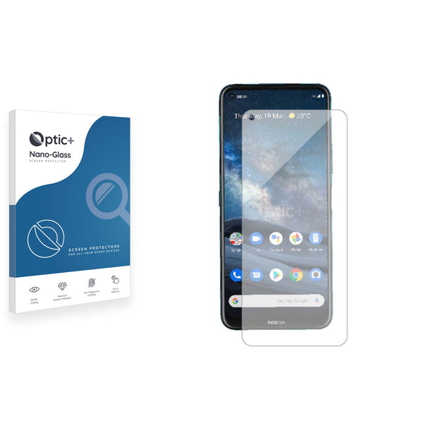 Optic+ Nano Glass Screen Protector for Nokia 8.3