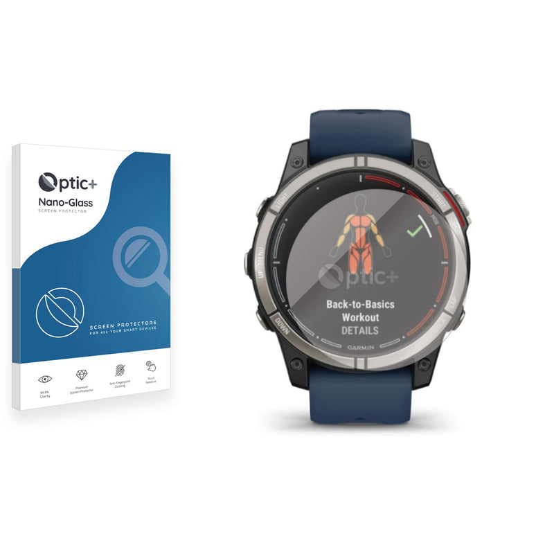 Nano Glass screen protector for Garmin Quatix 7 Pro