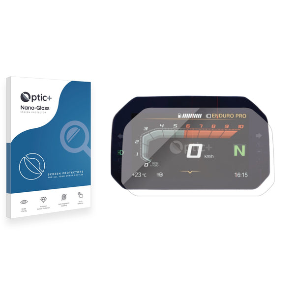 Nano Glass screen protector for BMW R 1250 RS 2019 Connectivity TFT 6.5