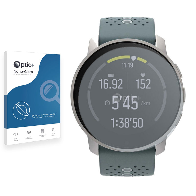 Optic+ Nano Glass Screen Protector for Suunto 9 Peak