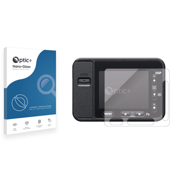 Optic+ Nano Glass Screen Protector for Sony DSC-RX0M2 (RX0 II)