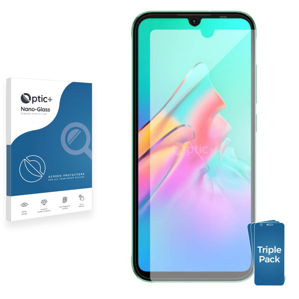 3pk Optic+ Nano Glass Screen Protectors for Infinix Smart HD 2021