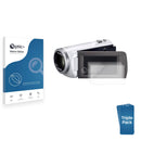 3-pack of Nano Glass screen protectors for Panasonic HC-V480MS
