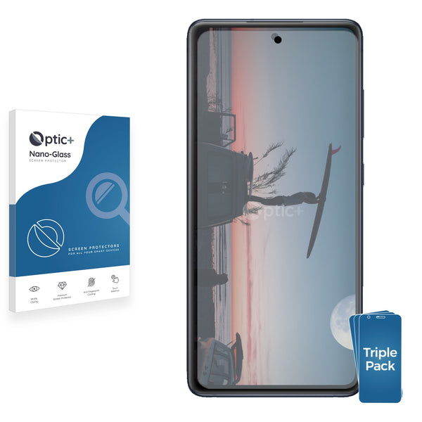 3pk Optic+ Nano Glass Screen Protectors for Samsung Galaxy S20 FE 5G
