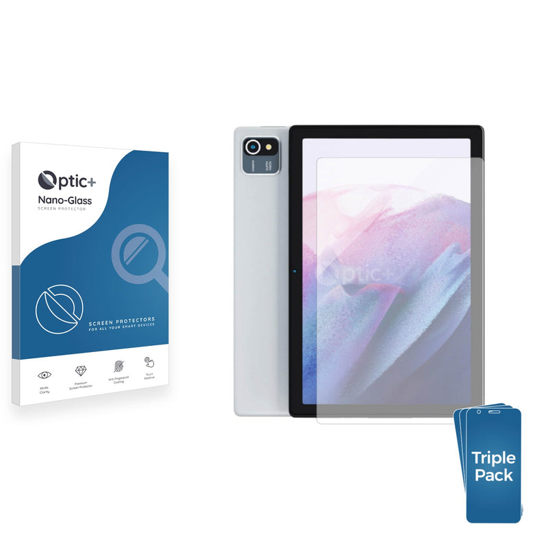 3pk Optic+ Nano Glass Screen Protectors for Okaysea OC101