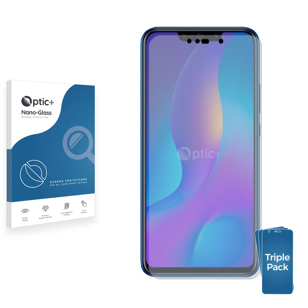 3pk Optic+ Nano Glass Screen Protectors for Huawei Nova 3i