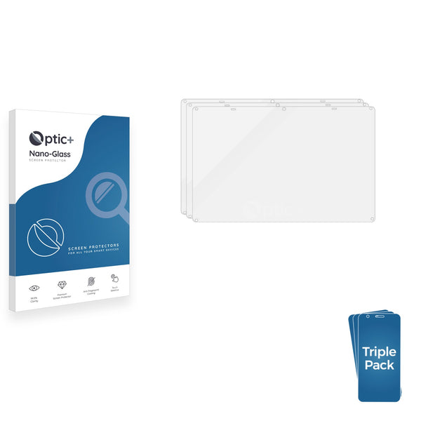 3-pack of Nano Glass screen protectors for VALE R15E 15.6