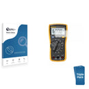 3-pack of Nano Glass screen protectors for Fluke MultiMeter 115