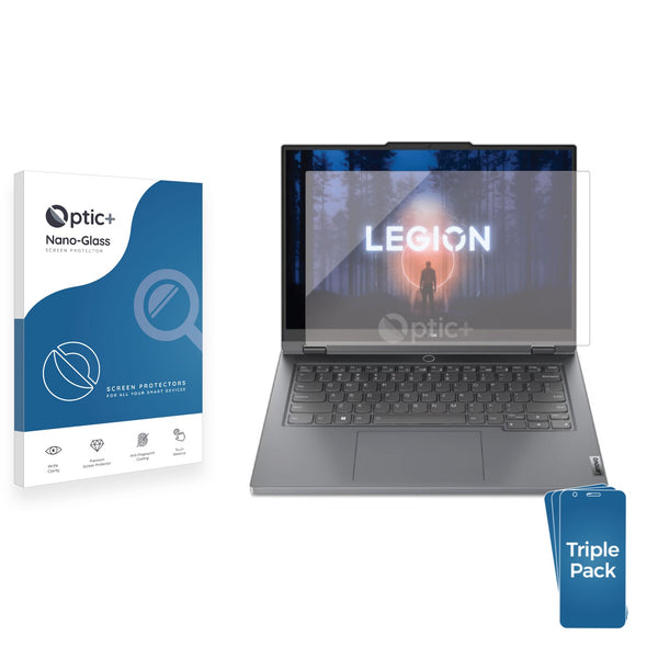 3pk Optic+ Nano Glass Screen Protectors for Lenovo Legion Slim 5 14" (8th Gen)