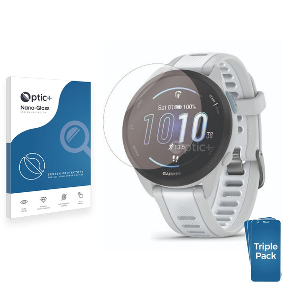 3 Pack Glass Screen Protector For Garmin Fenix 3 / 3 HR - 9H Hardness, Anti-Fingerprint, Bubble-Free Installation