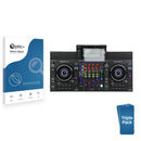 3-pack of Nano Glass screen protectors for Denon DJ SC LIVE 4 (Jog)