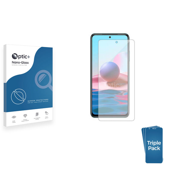 3pk Optic+ Nano Glass Screen Protectors for Samsung Galaxy M54