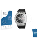 3-pack of Nano Glass screen protectors for Casio G-Shock GM-2100M