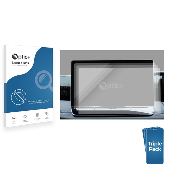 3-pack of Nano Glass screen protectors for Volkswagen Tiguan MK3 Ready 2 Discover 15"