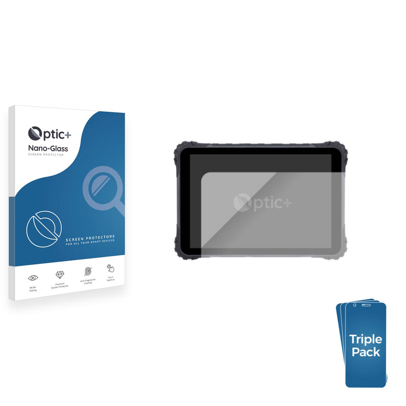 3-pack of Nano Glass screen protectors for Topicon MDT865