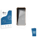 3-pack of Nano Glass screen protectors for Ulefone RugKing 2 Pro