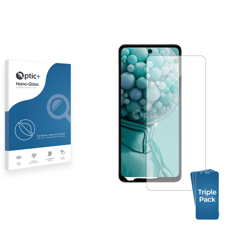 3pk Optic+ Nano Glass Screen Protectors for HMD Pulse Plus