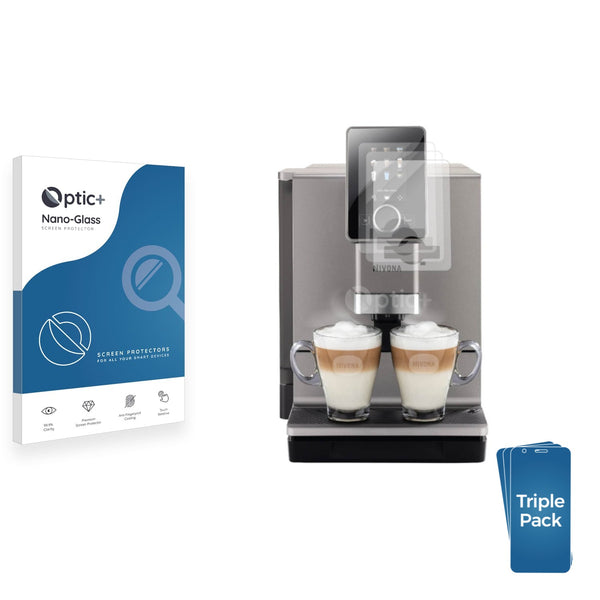 3-pack of Nano Glass screen protectors for Nivona NICR 930 CafeRomatica