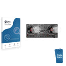 3-pack of Nano Glass screen protectors for Numark NS4FX (Jog)