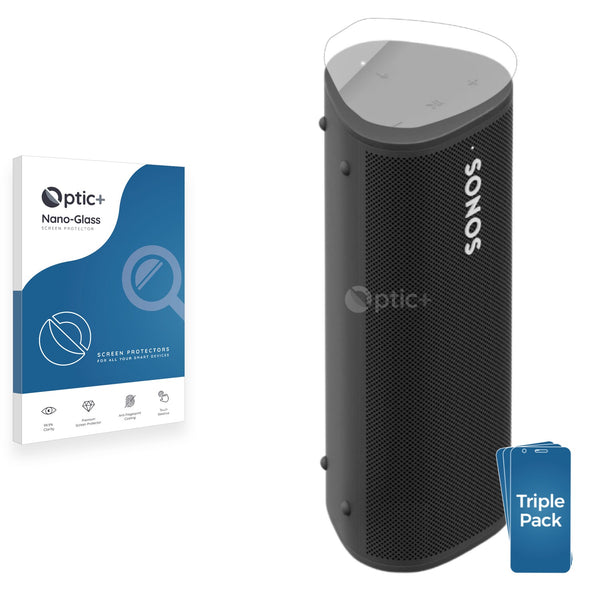 3pk Optic+ Nano Glass Screen Protectors for Sonos Roam