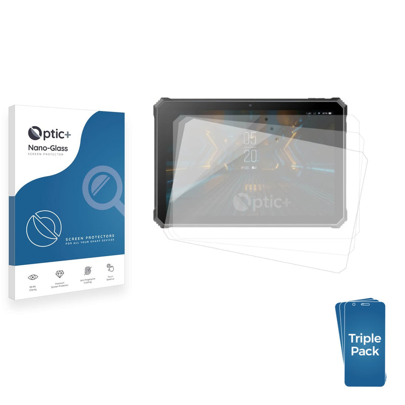 3-pack of Nano Glass screen protectors for Blackview Active 12 Pro