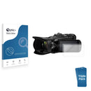 3-pack of Nano Glass screen protectors for Canon Legria HFG70 4K Enthusiast