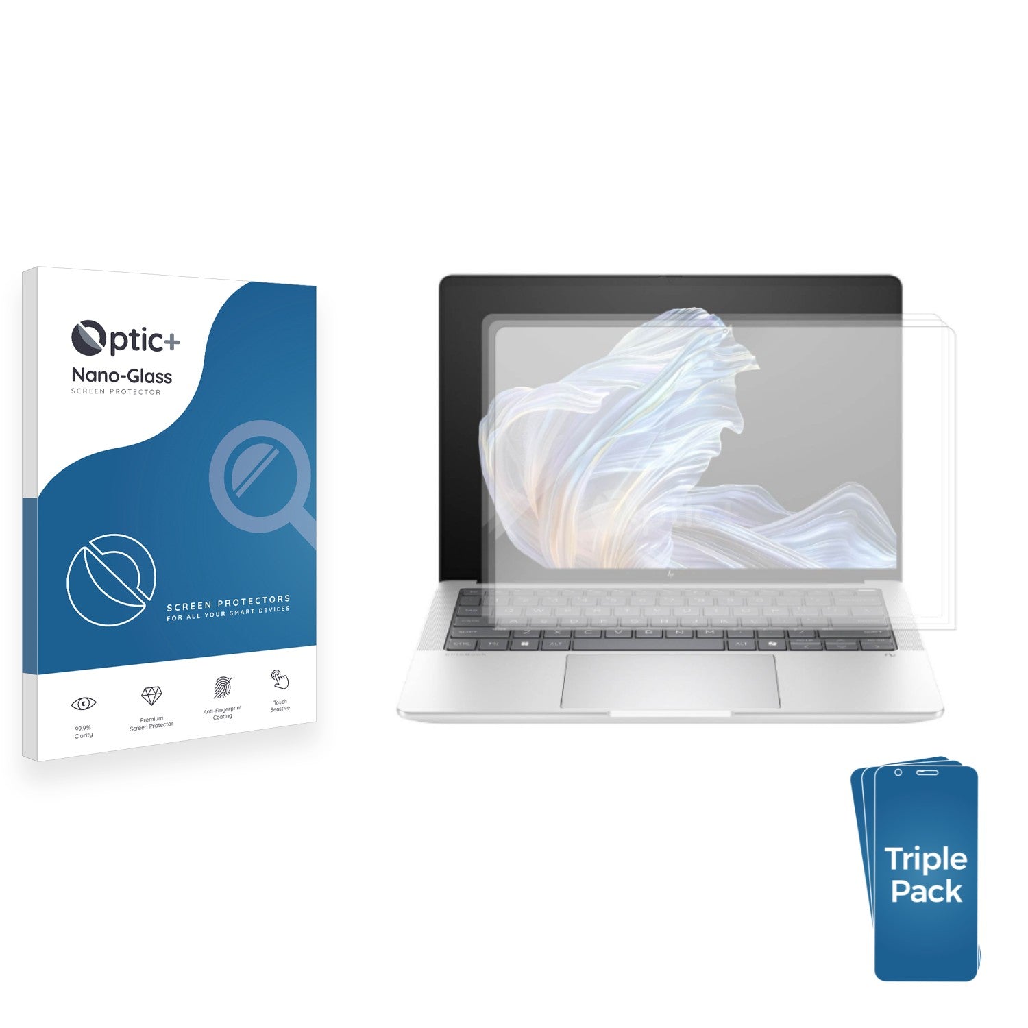 IPROKKO Pack Anti Blue Light Screen Protector For MacBook Air 13 Inch  (2018-2021,M1)&MacBook Pro 13In(2016-2022,M1,M2), Mac Laptop Anti  Glare