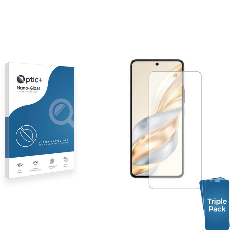 3-pack of Nano Glass screen protectors for Honor X60