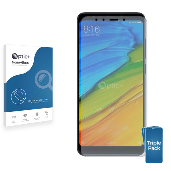 3pk Optic+ Nano Glass Screen Protectors for Xiaomi Mi A2